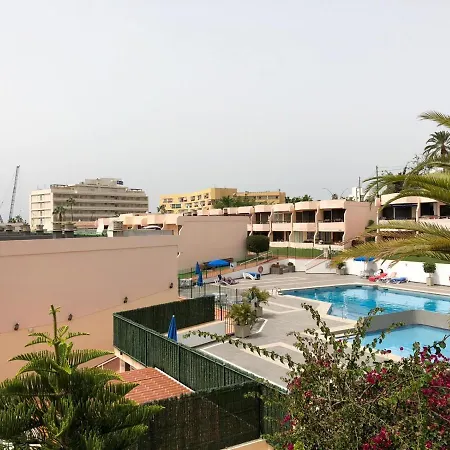 Sunny Near The Beach With Wifi, Balcony And Pool Los Cristianos (Tenerife)